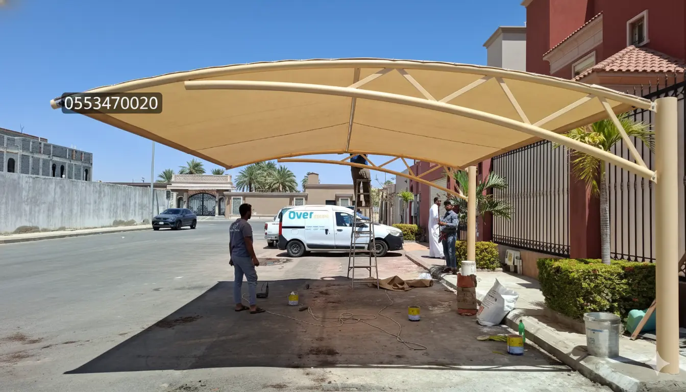 مظلات سيارات